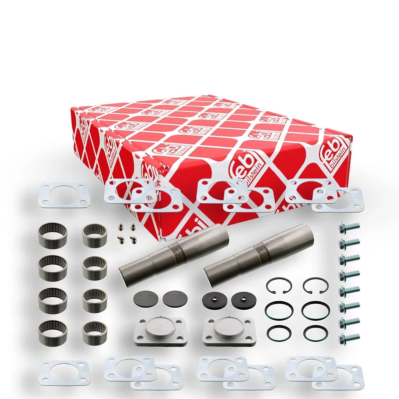 febi bilstein 18420 King Pin Set with thrust bearing, double set, pack of one