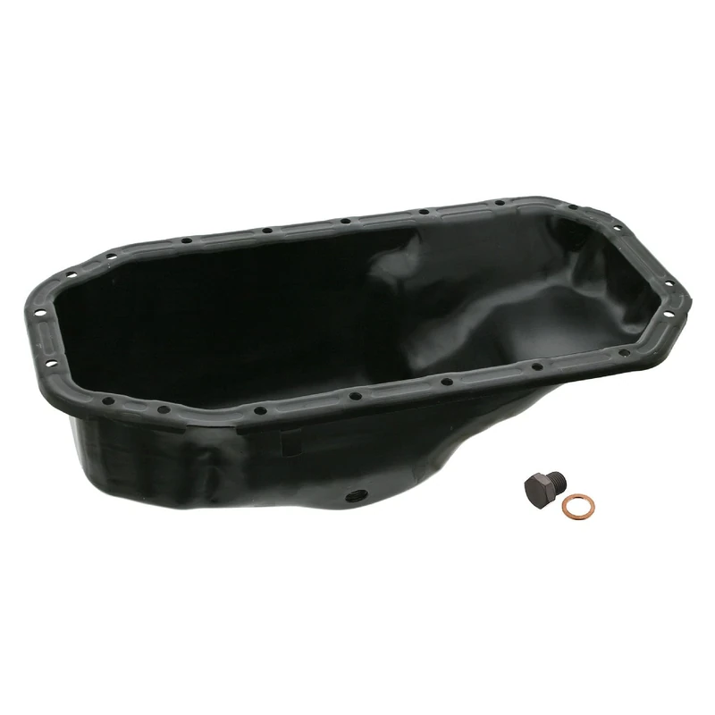 febi bilstein 18426 Sump Pan with oil drain plug and seal ring, pack of one