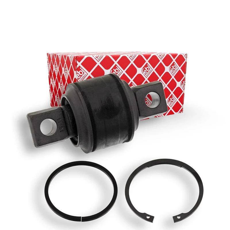 febi bilstein 11612 Axle Strut Mounting with circlip and spacer, pack of one