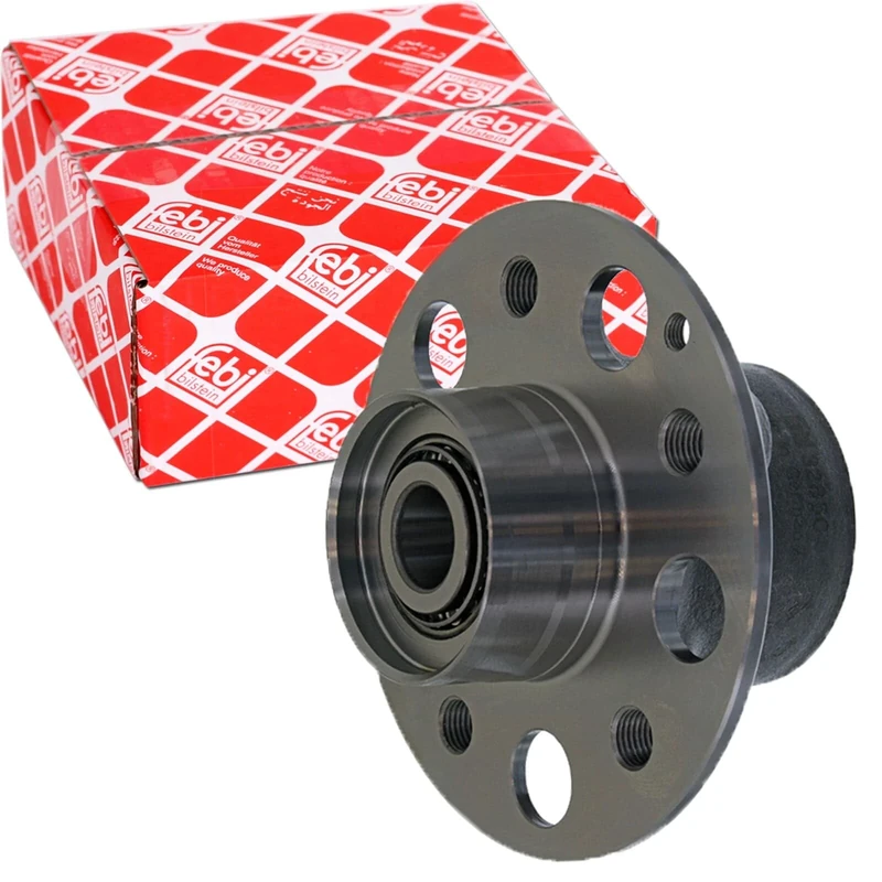 febi bilstein 32850 Wheel Bearing Kit with wheel hub and ABS sensor ring, pack of one
