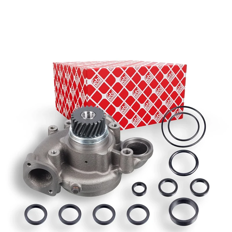 febi bilstein 30450 Water Pump with gear and gaskets, pack of one