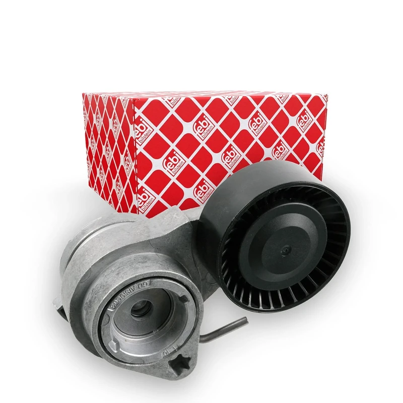 febi bilstein 21630 Tensioner Assembly for auxiliary belt, pack of one