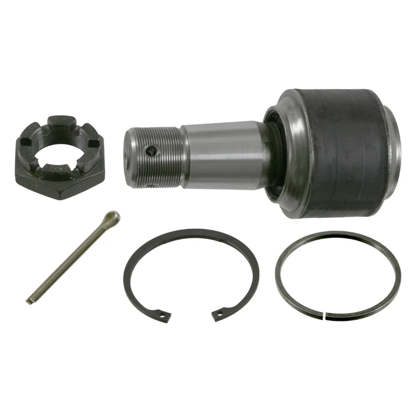 febi bilstein 21632 Axle Strut Mounting with castle nut, cotter pin and circlip, pack of one
