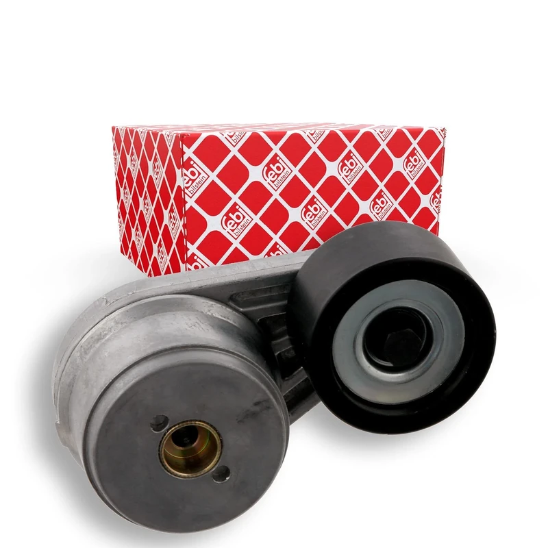 febi bilstein 30947 Tensioner Assembly for auxiliary belt, pack of one