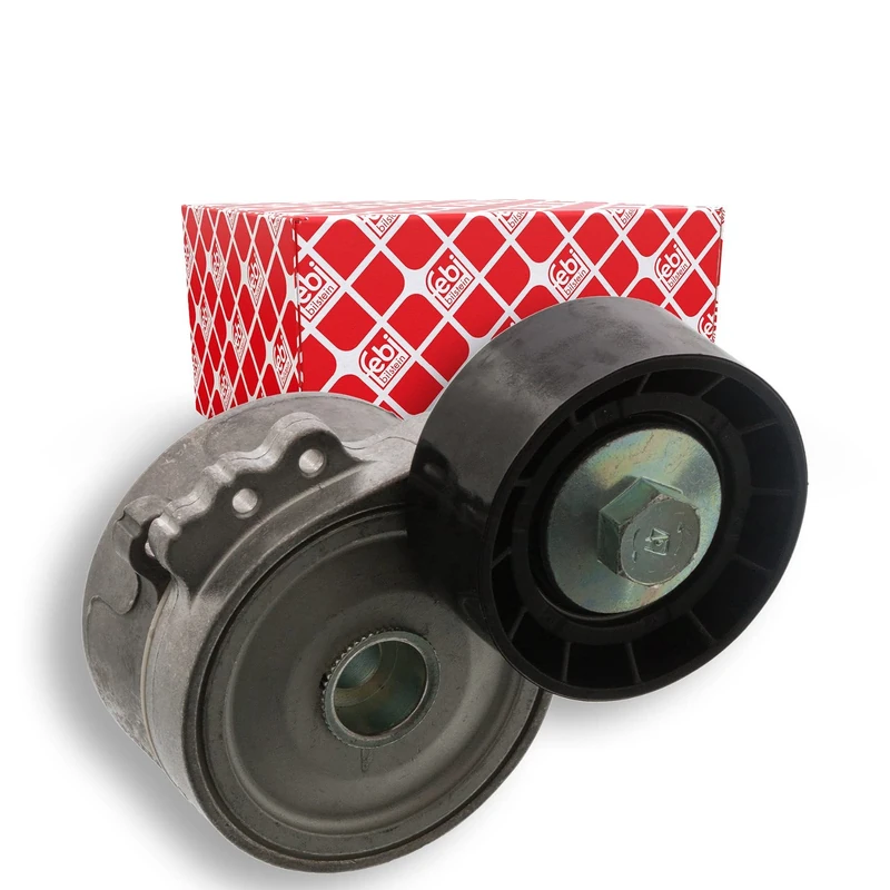febi bilstein 19482 Tensioner Pulley for auxiliary belt, pack of one