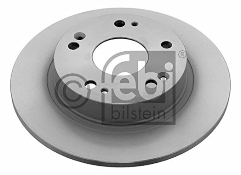 febi bilstein 31415 Brake Disc Set (2 Brake Disc) rear, full, No. of Holes 5