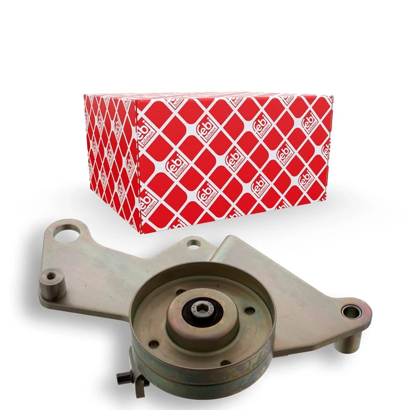 febi bilstein 11641 Tensioner Pulley for auxiliary belt, pack of one