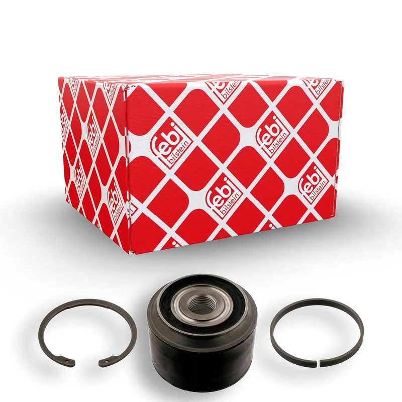 febi bilstein 31863 Axle Strut Mounting with circlip and spacer, pack of one