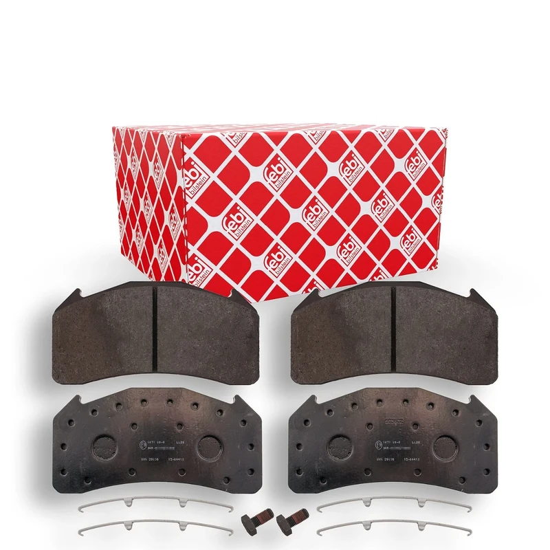 febi bilstein 16692 Brake Pad Set with fastening material, 1 unit