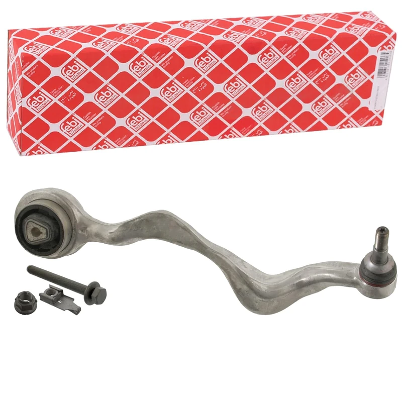 febi bilstein 30517 Control Arm with rubber mount, pack of one