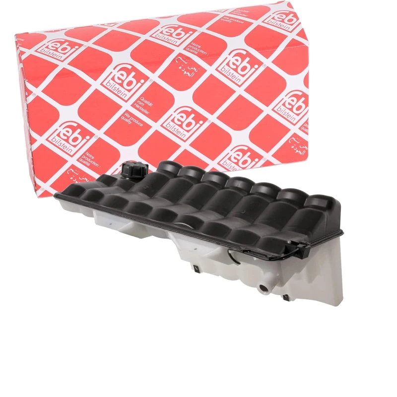 febi bilstein 35010 Coolant Expansion Tank with cover and sensor, pack of one