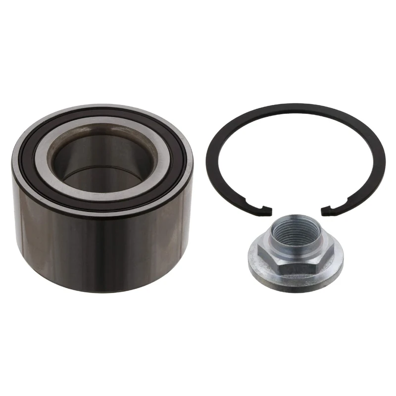 febi bilstein 32920 Wheel Bearing Kit with ABS sensor ring, axle nut and locking ring, pack of one
