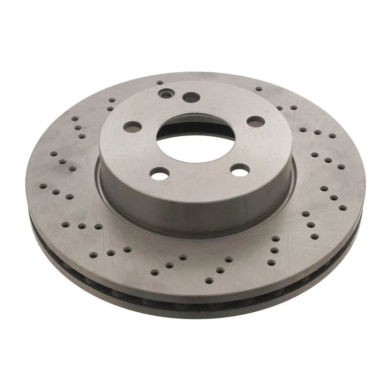 febi bilstein 30552 Brake Disc Set (2 Brake Disc) front, perforated/internally ventilated, No. of Holes 5