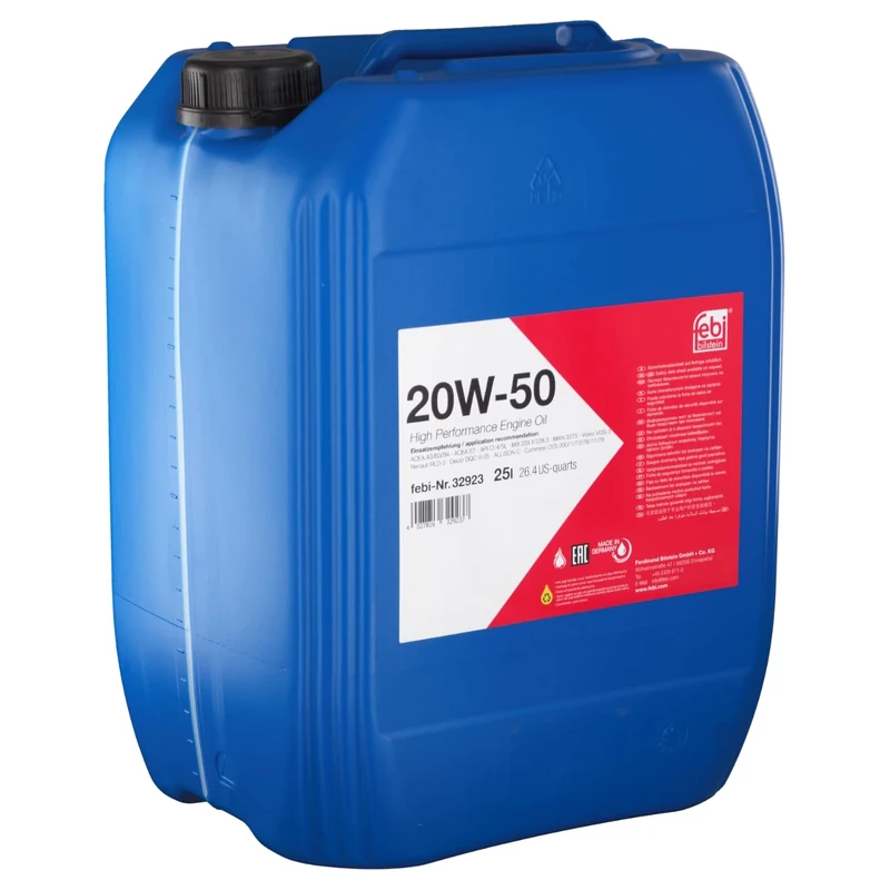 febi bilstein 32923 Engine Oil SAE 20W-50, pack of one