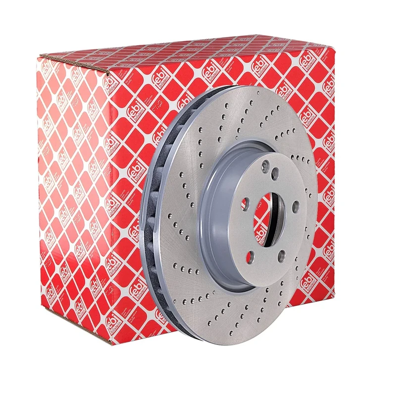 febi bilstein 30553 Brake Disc (1 Brake Disc) front, perforated/internally ventilated, No. of Holes 5