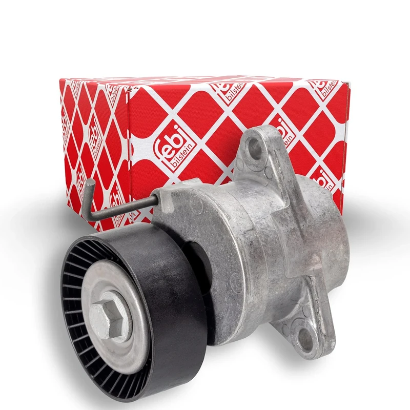 febi bilstein 34472 Tensioner Assembly for auxiliary belt, pack of one