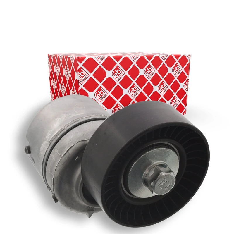 febi bilstein 19553 Tensioner Assembly for auxiliary belt, pack of one