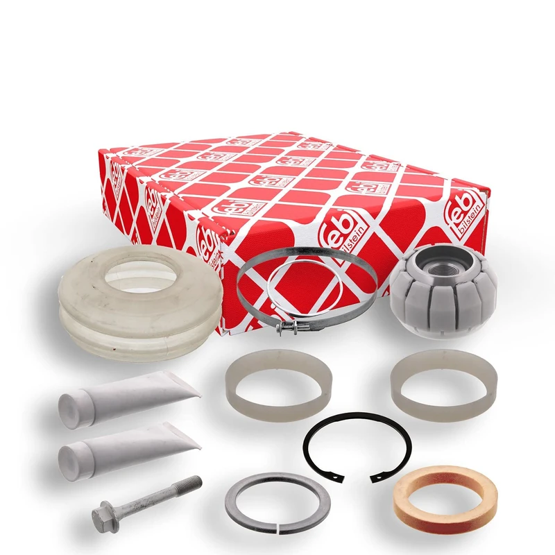febi bilstein 35089 V-Stay Repair Kit with spacer ring and circlip, pack of one