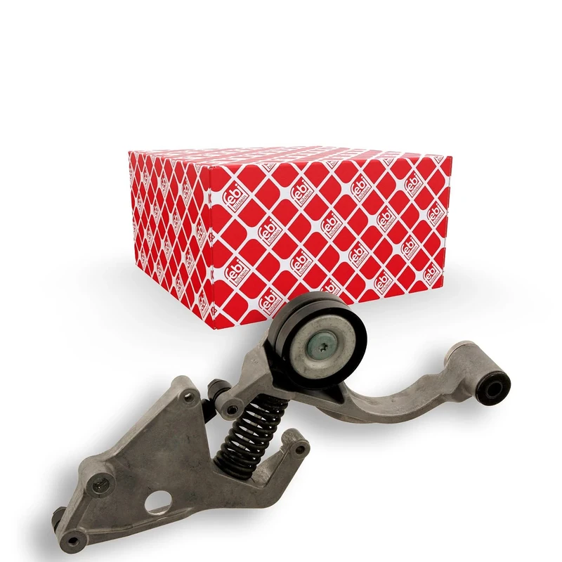 febi bilstein 30131 Tensioner Assembly for auxiliary belt, pack of one