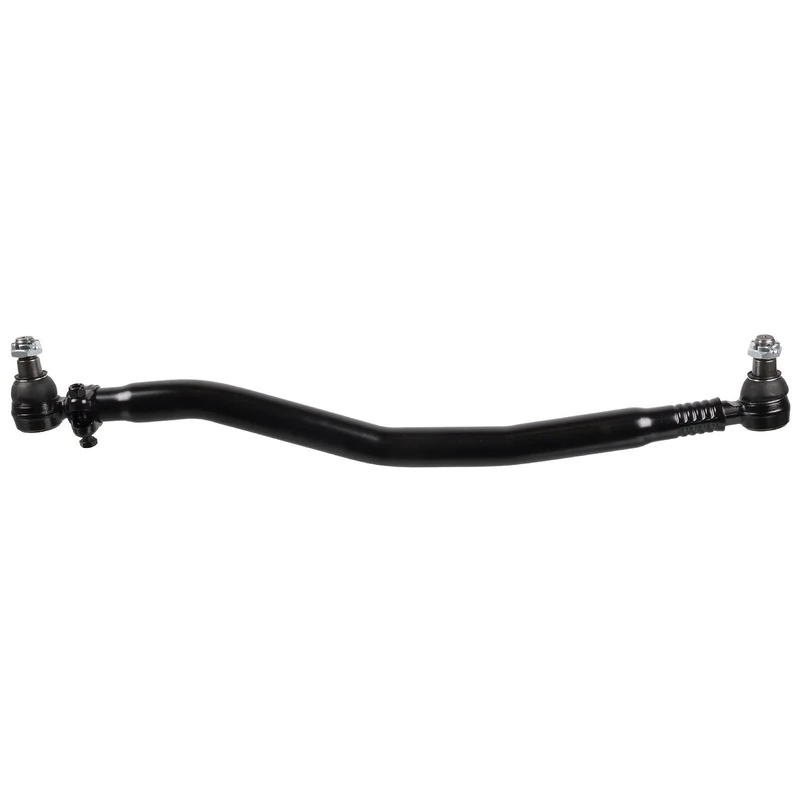 febi bilstein 32990 Drag Link with castle nuts and cotter pins, from steering gear to 1st front axle, pack of one