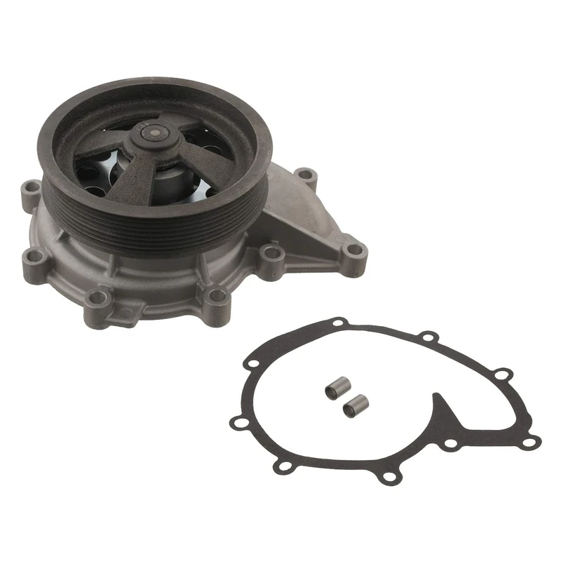 febi bilstein 31550 Water Pump with belt pulley and seals, pack of one