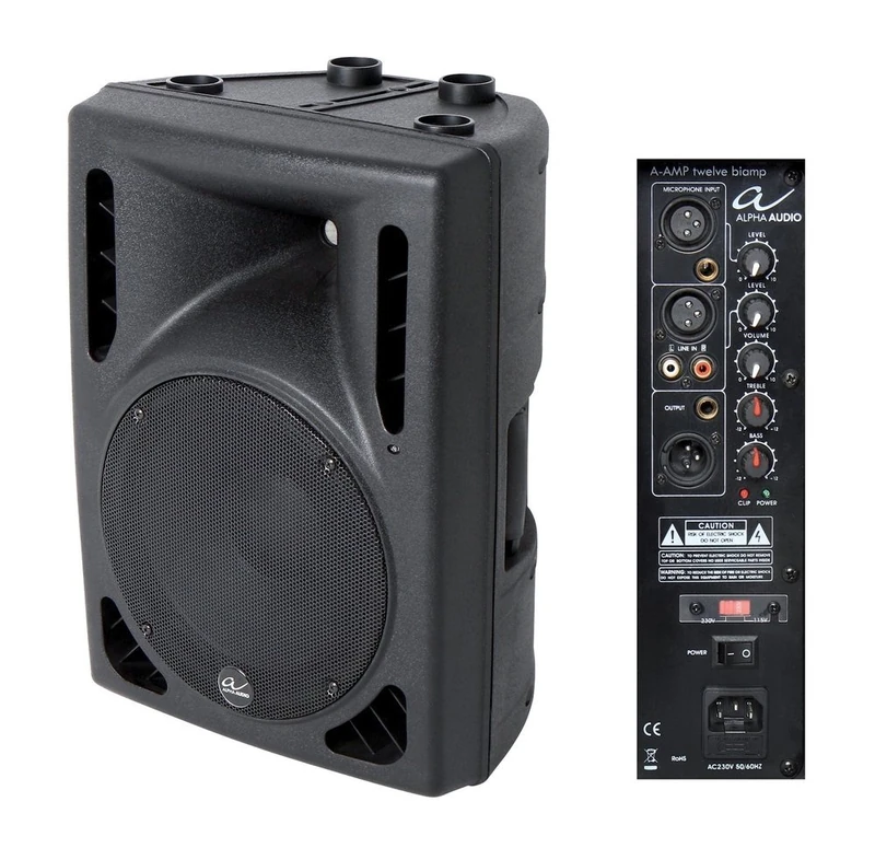 GEWA 2-way active box A-Amp twelve Bi-Amp