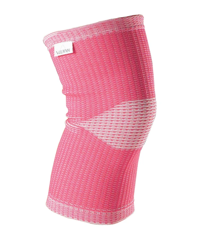 VULKAN Elastic Knee Support, For Women, For Support, Joint Pain and Arthritis, Support for Exercise and Fitness for Weak Joints, Pink, Medium - Image 1