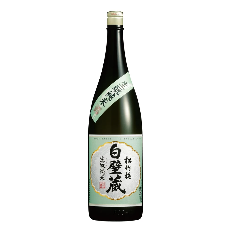 Takara Shirakabegura Kimoto Junmai Sake 1.8L 15-16%