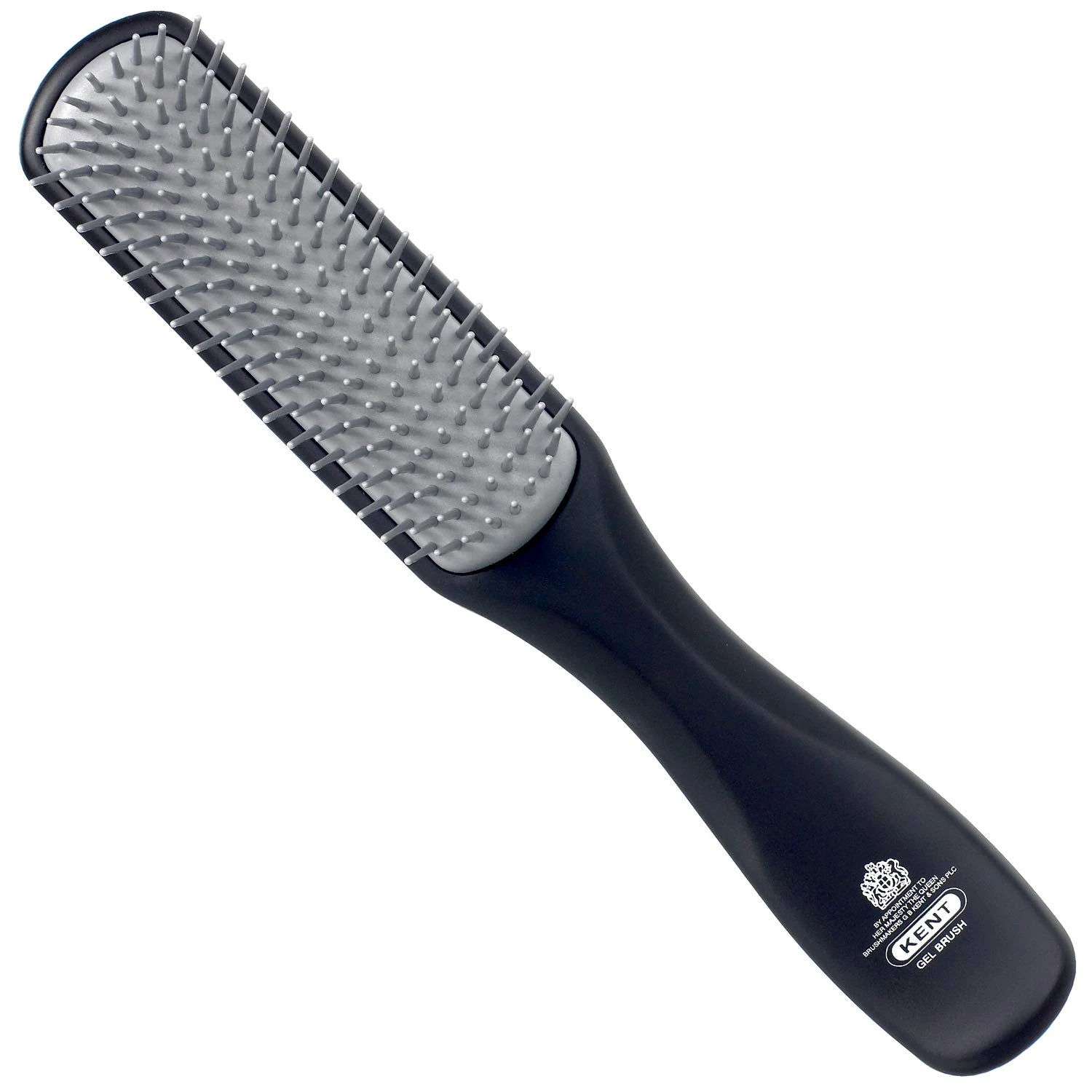 Kent for Men Narrow KFM3 Hairbrush, 9-Row Gel Styler for Daily Grooming, Designed for Men Using Styling Products