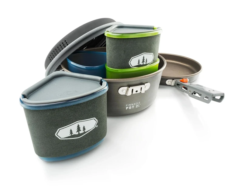 GSI Outdoors Pinnacle Backpacker Hard Anodised Cook Set – 50180