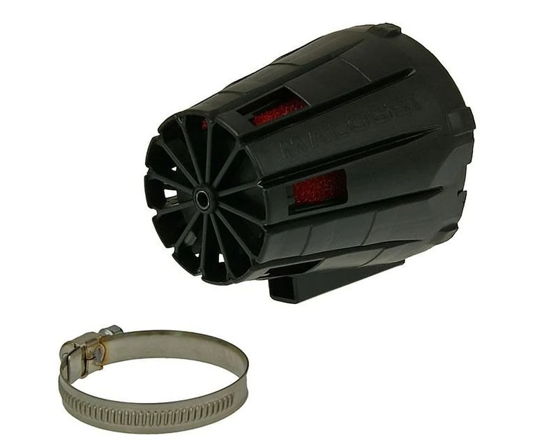 Malossi Racing Boxed Air Filter Black/Red 38 mm
