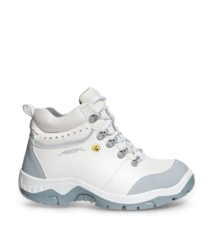 Abeba 32172-50 Size 50 "ESD-Anatom" Safety Boots - White