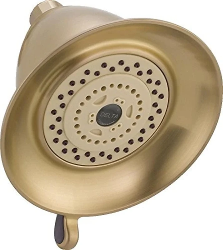 Delta Faucet RP34355CZ Touch-Clean 3-Setting Showerhead, Champagne Bronze