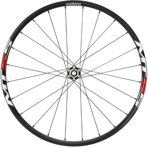 SHIMANO Mt55 C-L Disc Wheels - Black, Front