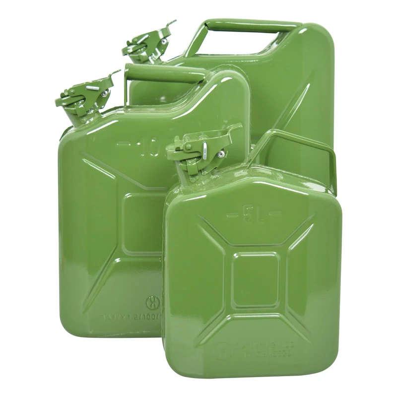 Carpoint 0110009 Petrol Can Metal TÜV / GS-Certified 20 l Green