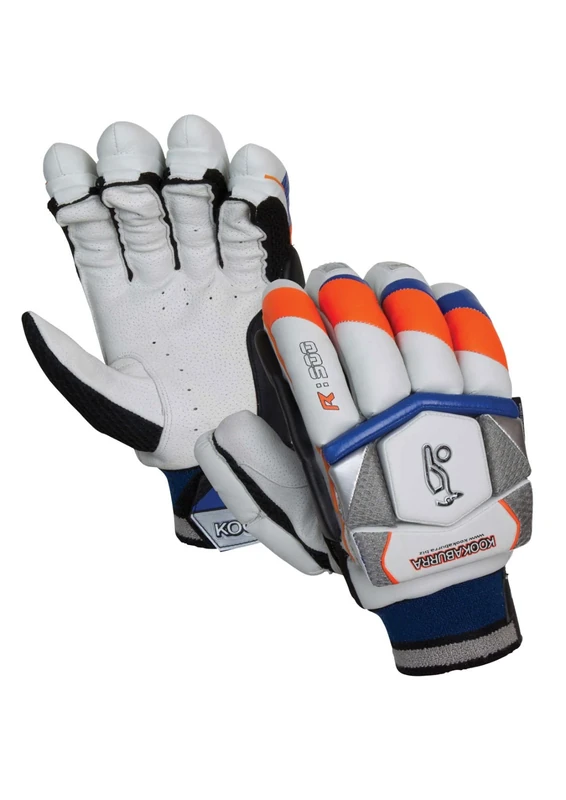 Kookaburra R-900 Cricket Batting Glove - Neutral/Blue/Orange, Men's(Left Handed)