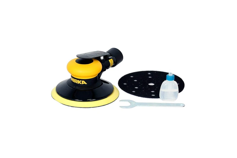 Mirka 8992725111 V 2975399 Central Vacuum - 209W Power - 12.000 RPM - 78dB Noise Level - 2.5mm Orbit - 125mm Backing Pad