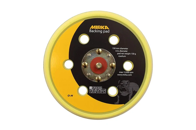 Mirka 8295292111 Sanding Discs 5/16-Inch Grip 6 L Medium, 150 mm