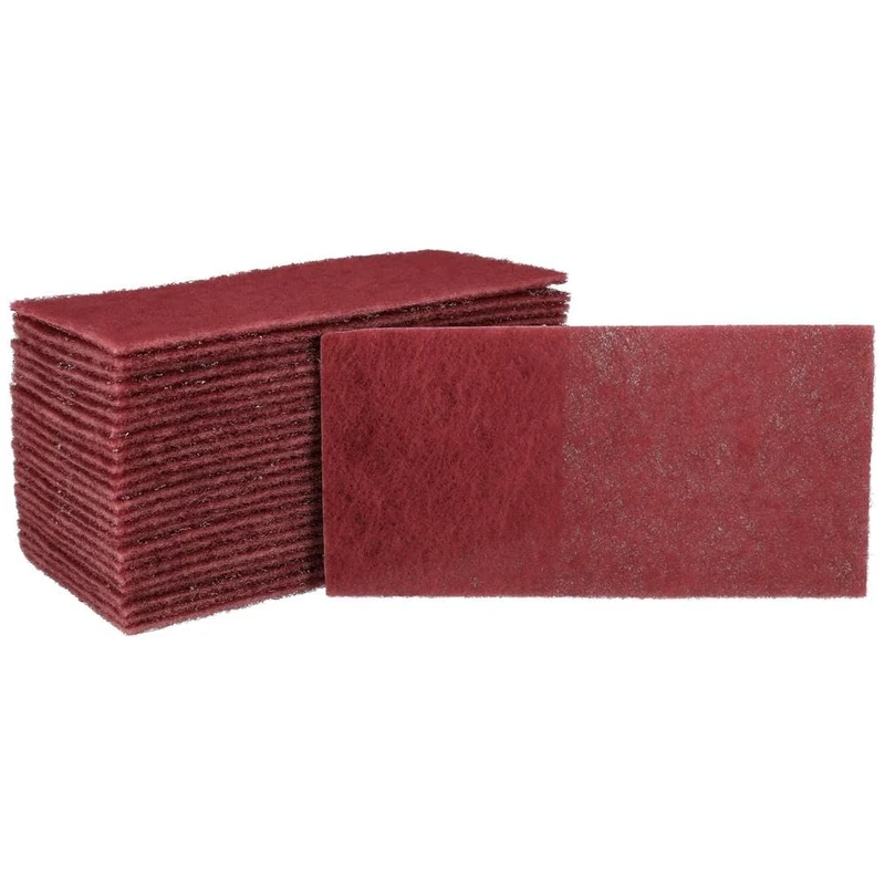 Mirka Mirlon Total 25 pcs sanding fleece VeryFine grit 360 abrasive pads, sanding fleece for sanding, derusting, sanding, polishing wood, metal, plastic, stainless steel