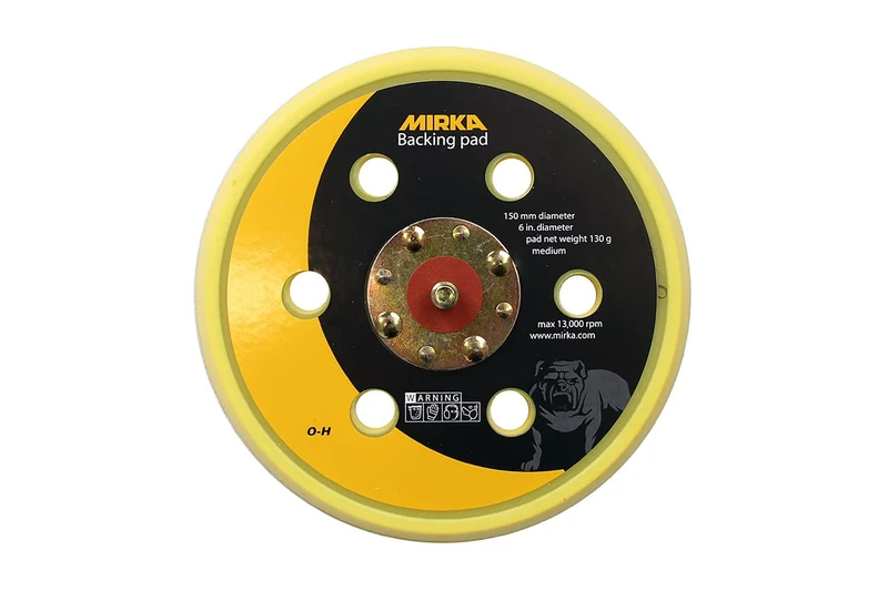 Mirka 8295291211 Sanding Discs 5/16-Inch PSA 6 L Medium, 150 mm