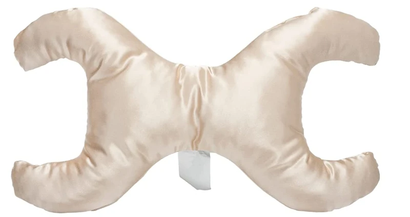 Save My Face Satin Champagne Pillowette - La Petite - ' Just the pillow' Made in USA