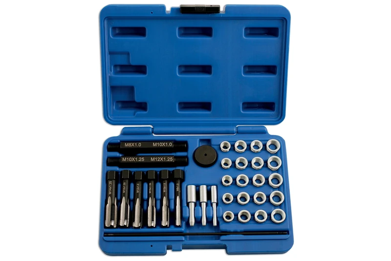 Laser 5206 Glow Plug Thread Repair Kit 33pc