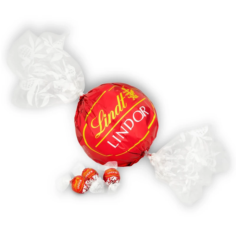 Lindt Lindor Maxi Ball Chocolate Truffles - 500g Box (Approx. 40 Balls) – Smooth Filling – Christmas, Gift, Birthday, Congratulations Treat