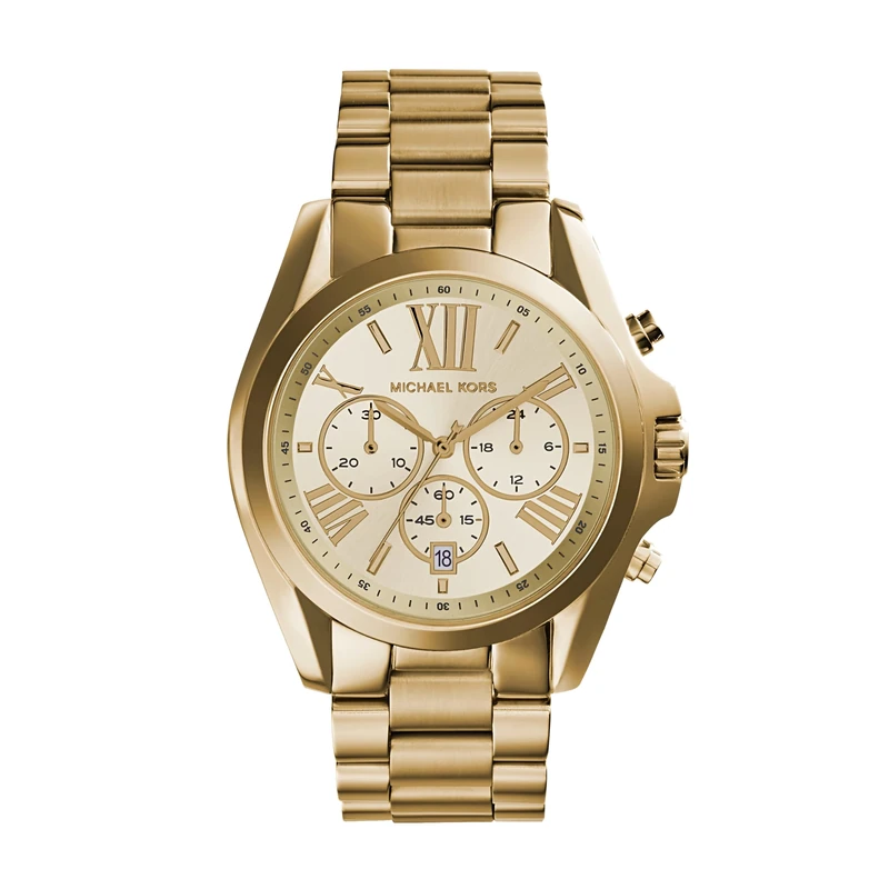 Michael Kors Women's Chronograph Quartz Watch with Stainless Steel Strap MK5605