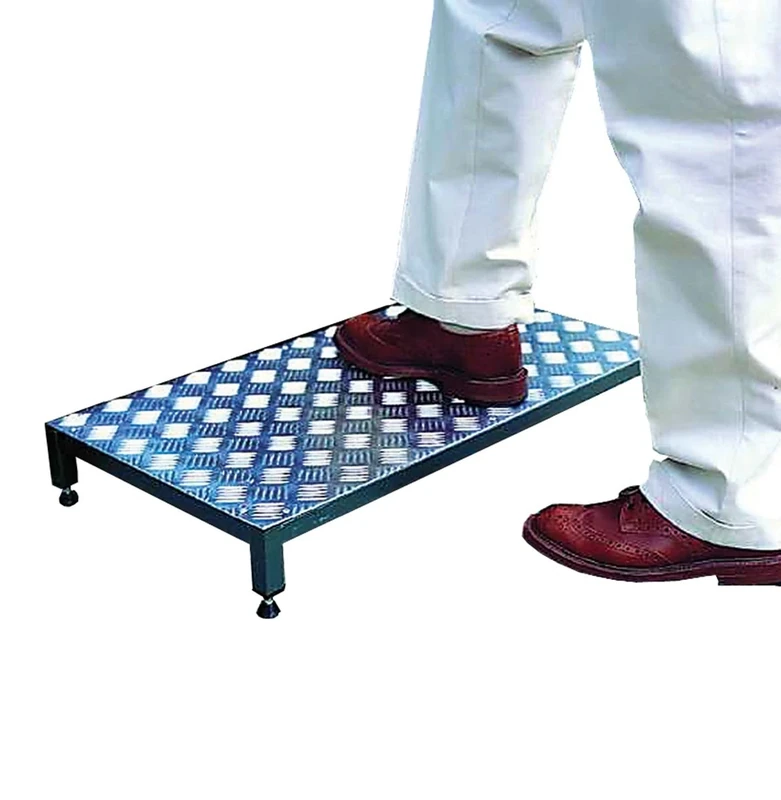 NRS Healthcare Metal Half Step - 61 cm (24 inch) Width, Large