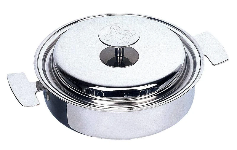 Baumstal 9216 Sauté Pan with Lid 18/10 Stainless Steel 20 cm