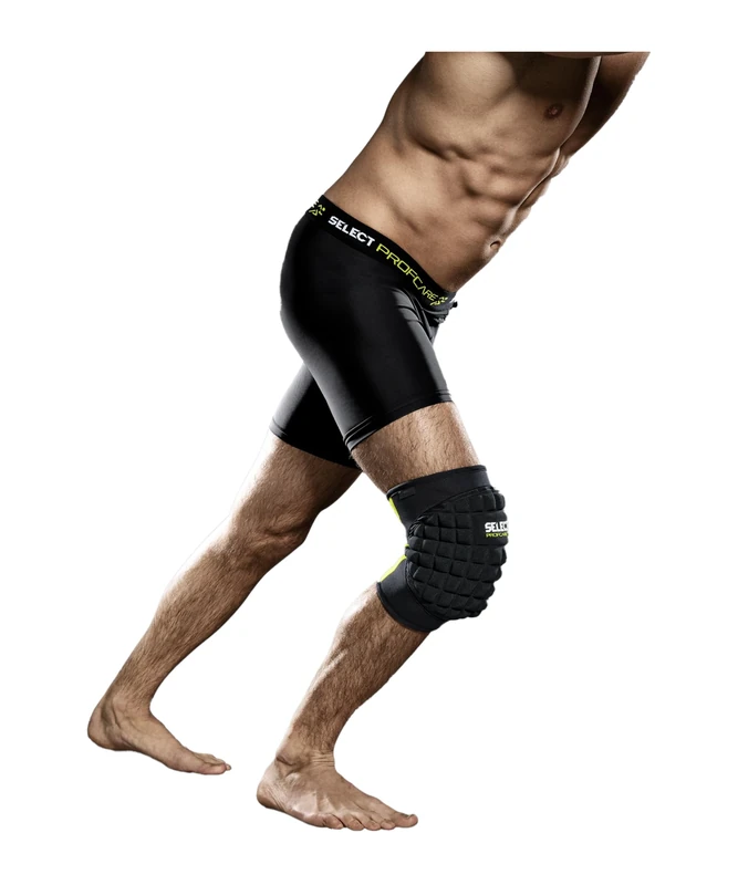 Derbystar Unisex Adult Knee Pads with Padding Bandage - Black, Medium