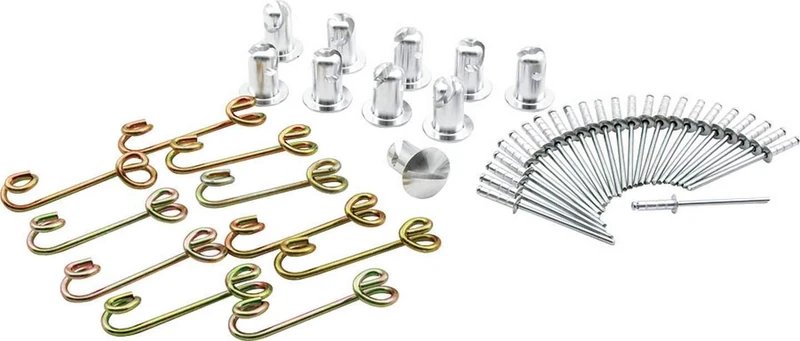 Allstar ALL19410 Oval Head Quick Turn Fastener Starter Kit - Image 1