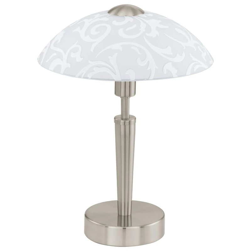 Eglo Solo E14-Illu 1X60W Table Lamp Steel Satin Nickel IP20 220-240V 50/60Hz