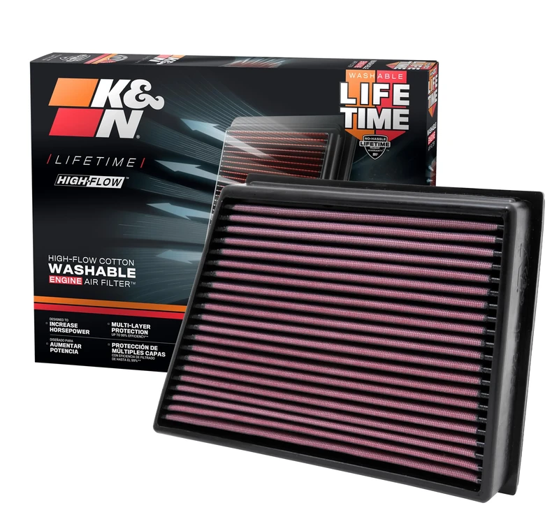 K&N 33-2466 High Performance Replacement Air Filter